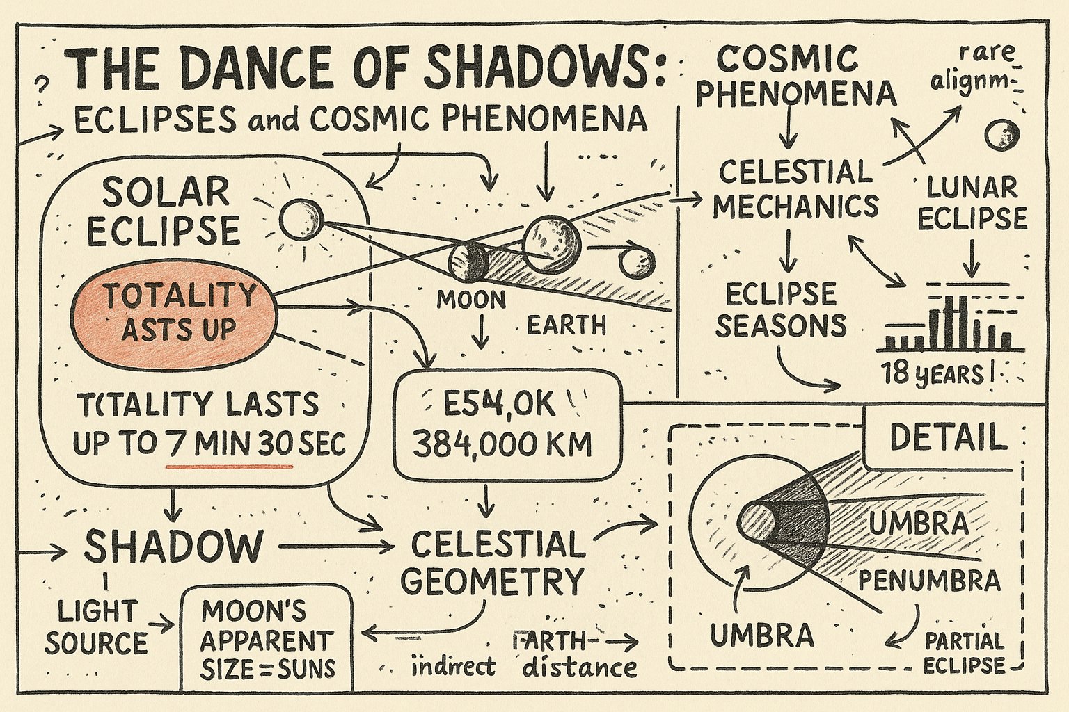 The Dance of Shadows: Eclipses and Cosmic Phenomena
