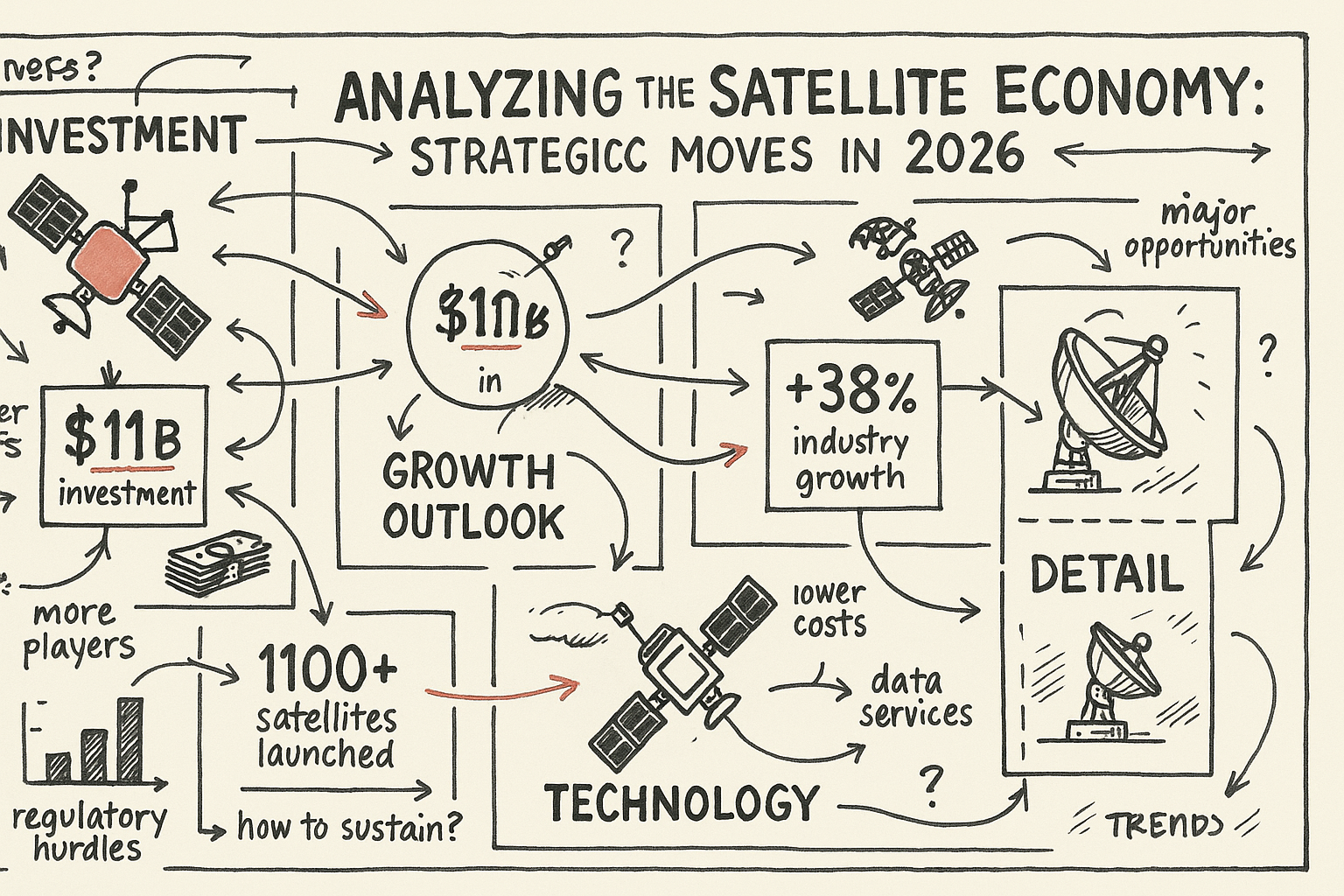 Analyzing the Satellite Economy: Strategic Moves in 2026