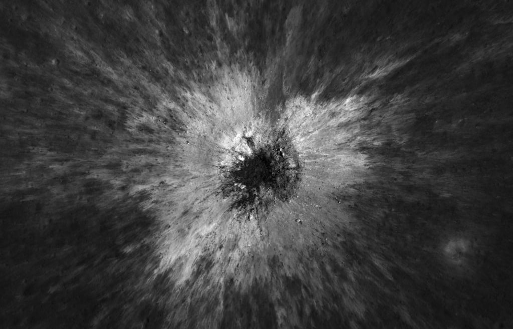 LRO Finds McGetchin Crater: 222 m-wide, Formed Between April and May 2024