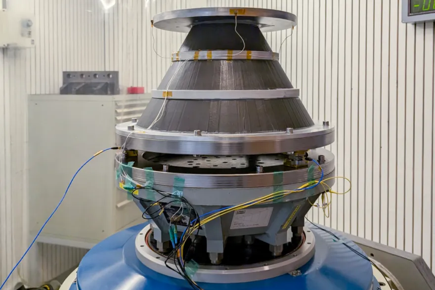 Empa and Beyond Gravity build phononic payload adapter that redirects launch shocks