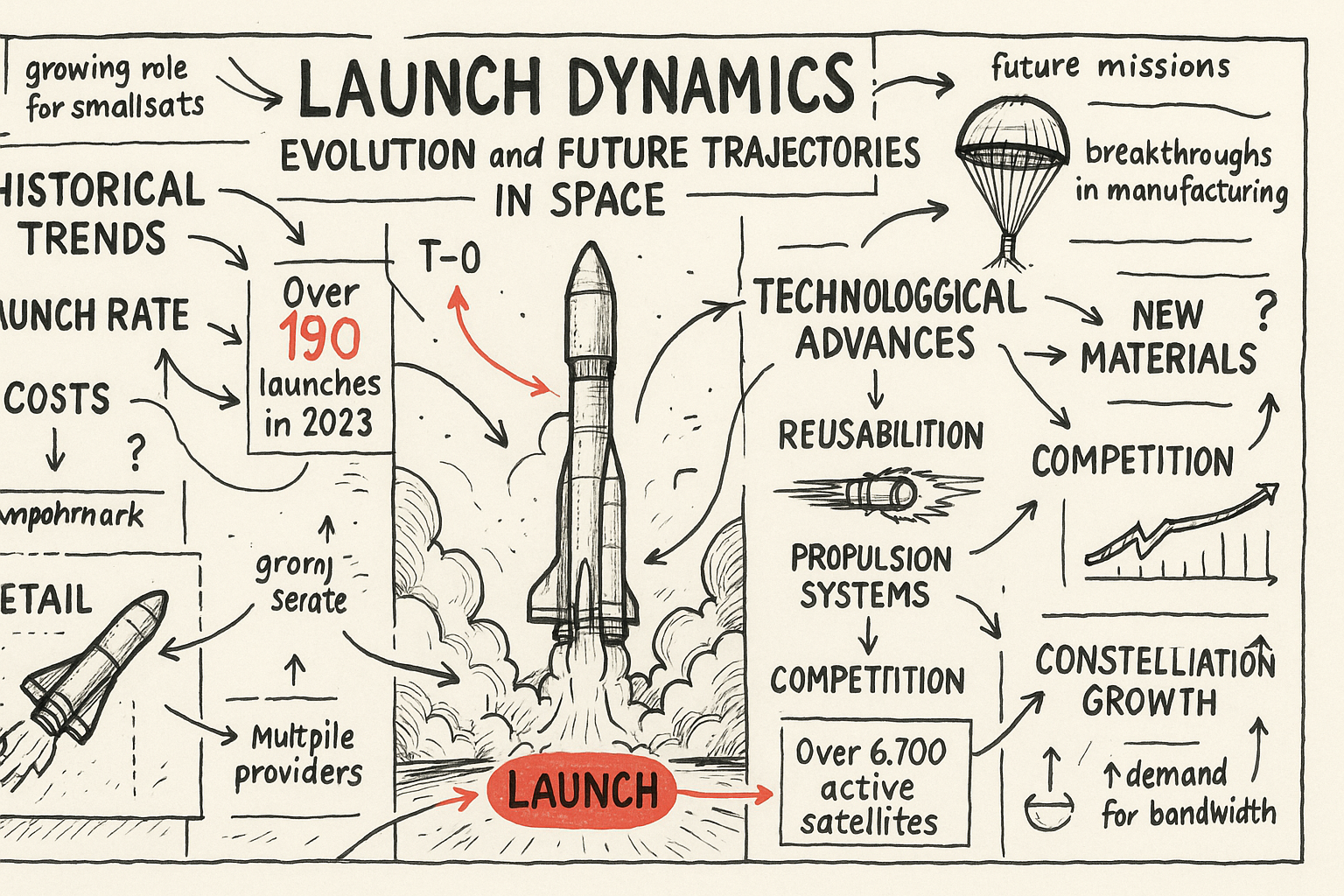 Launch Dynamics: Evolution and Future Trajectories in Space