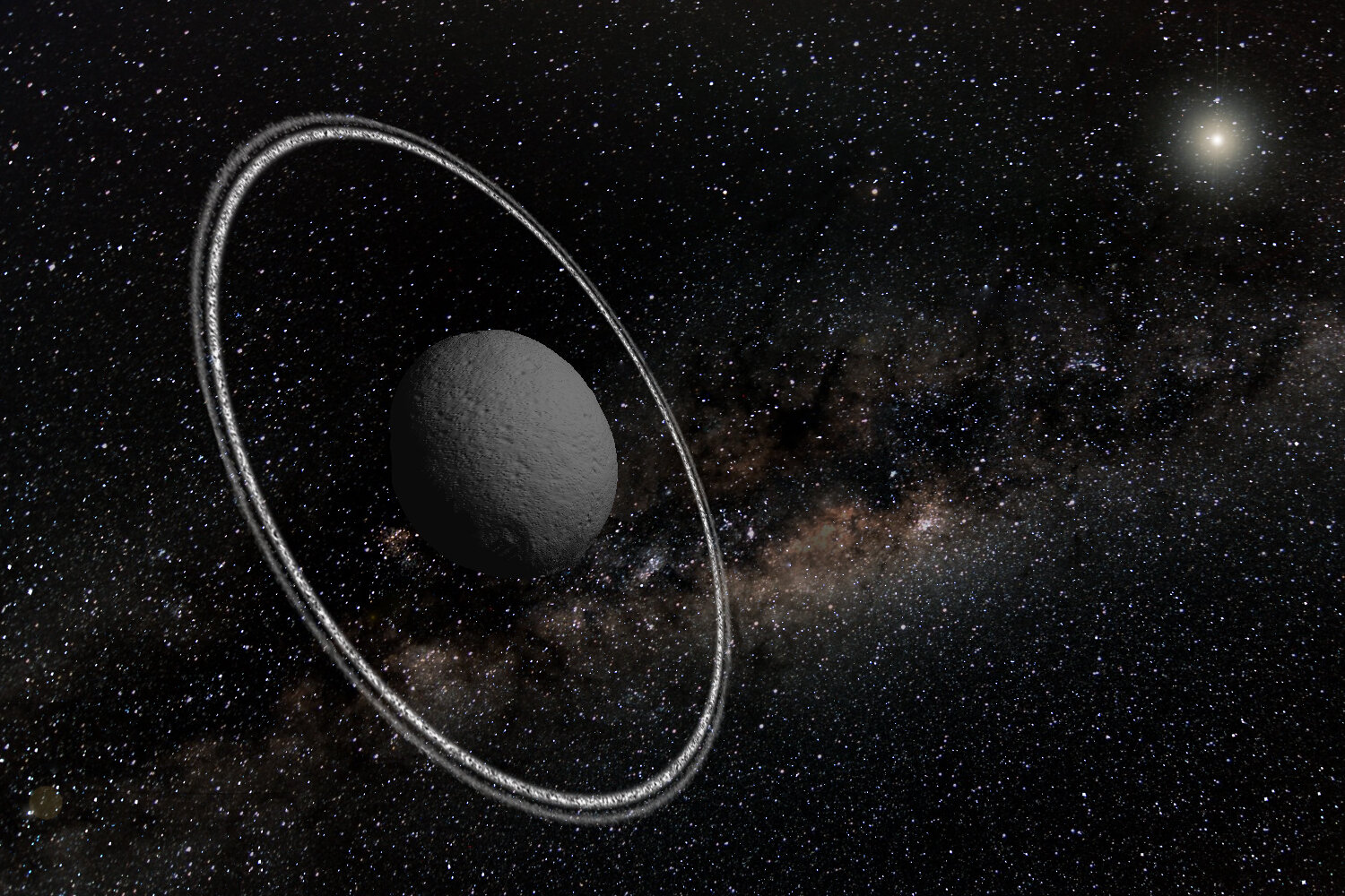 IAA‑CSIC and JWST show Chariklo’s two rings changed opacity over years