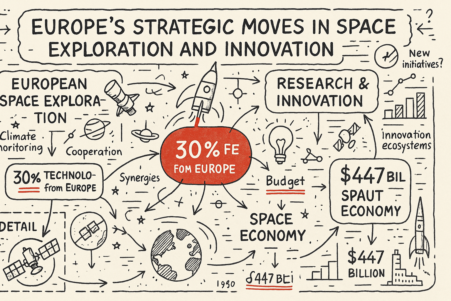 Europe's Strategic Moves in Space Exploration and Innovation